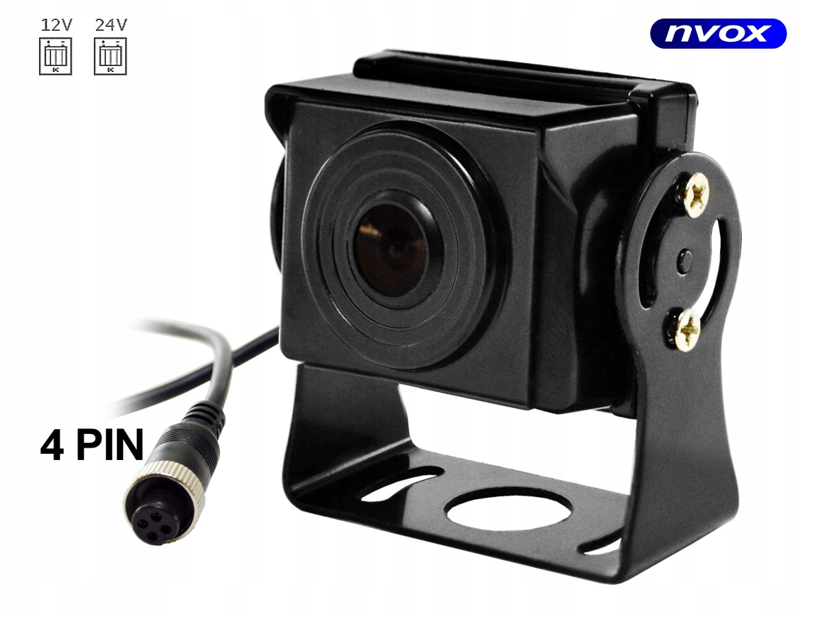 автомобільна камера заднього виду 4pin AHD 12V 140 градусів номер деталі виробника NVOX CMA57