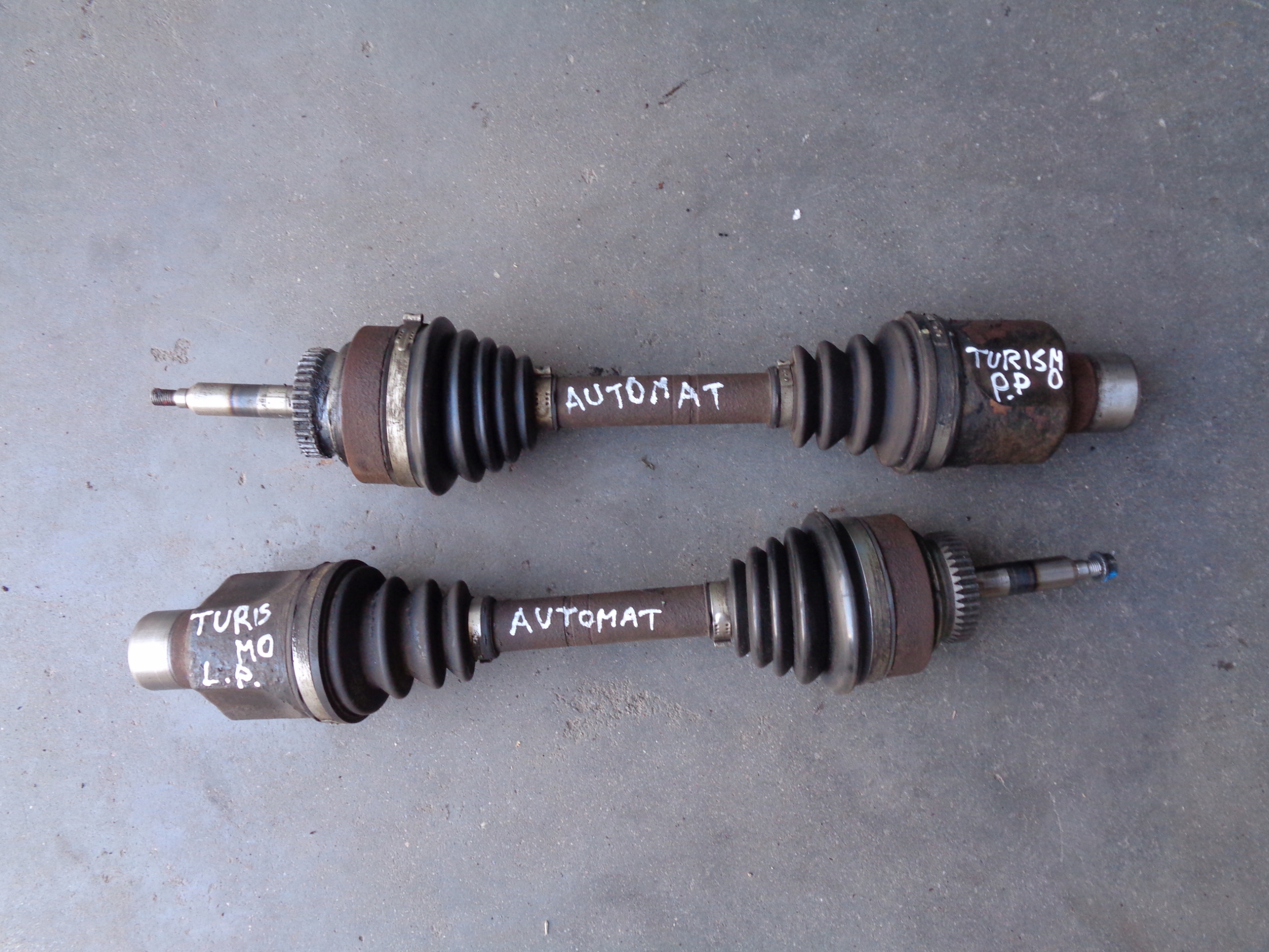 semi-axis front front left right SSANGYONG RODIUS II 2.0 D XDI 4WD AUTOMAT
