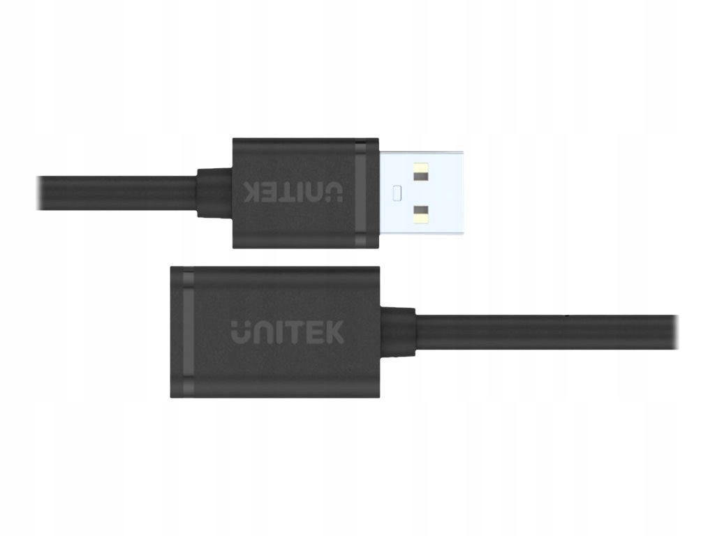 Unitek Y-C447GBK Przedłużacz Usb 2.0 Am-af 0.5m