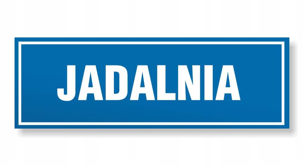 Naklejka samoprzylepna PCV - OPN-13 - JADALNIA