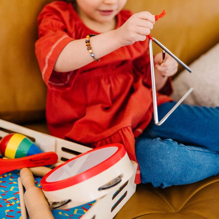 Instrumenty Muzyczne Rozwijają Słuch Poczucie Rytmu 10488 Melissa and Doug Płeć chłopcy