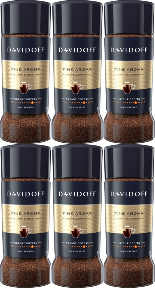 Kawa rozpuszczalna Davidoff Fine Aroma 100g x6