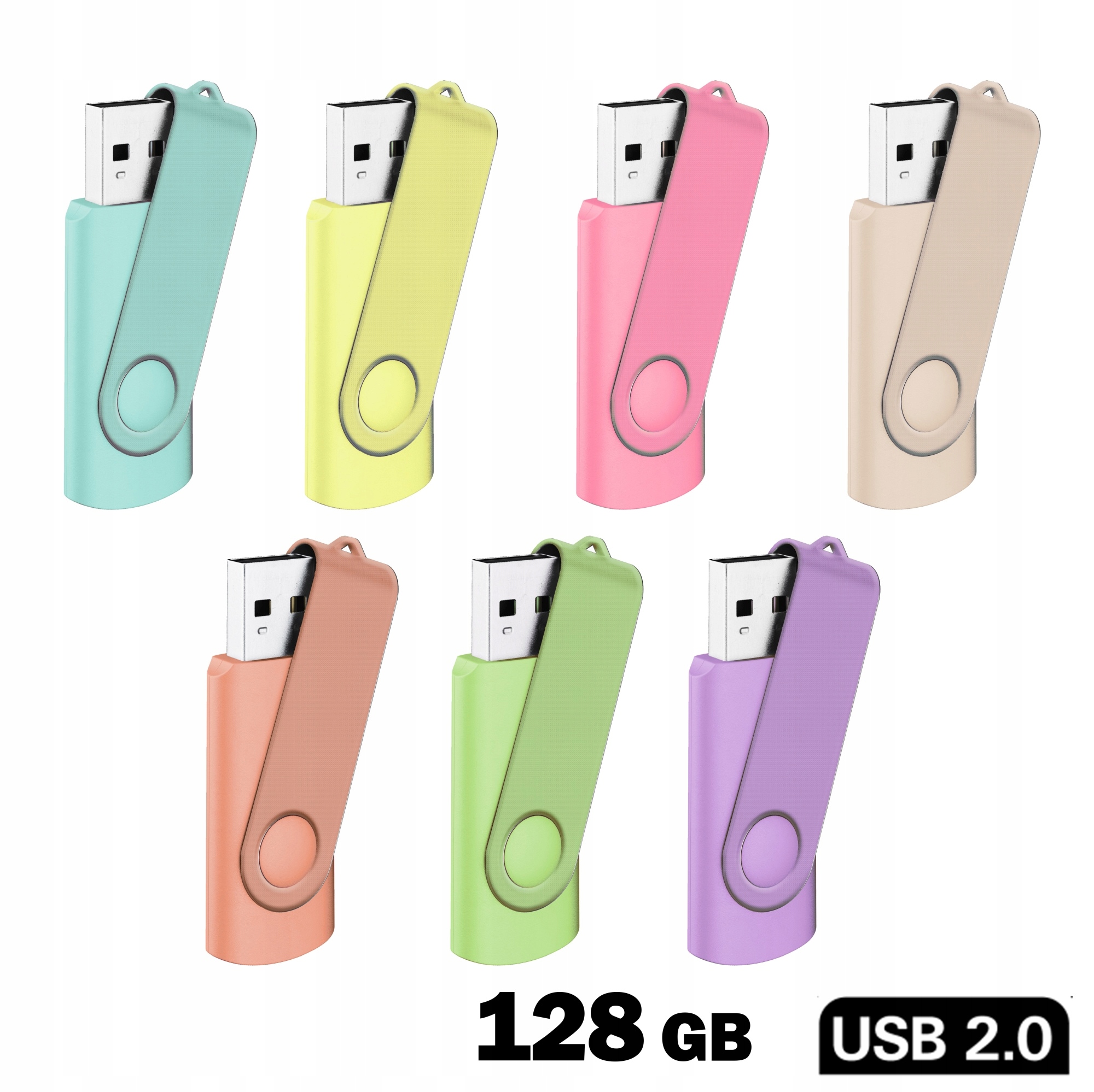Pendrive HonStar Twister 128 GB USB 2.0 wielokolorowy