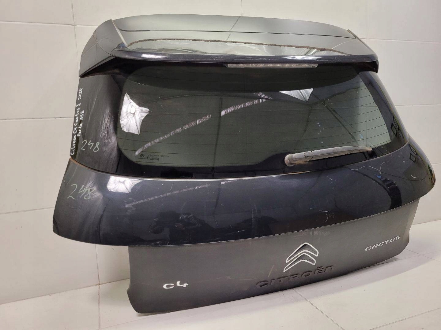 rear trunk door boot Citroen C4 Cactus 2016