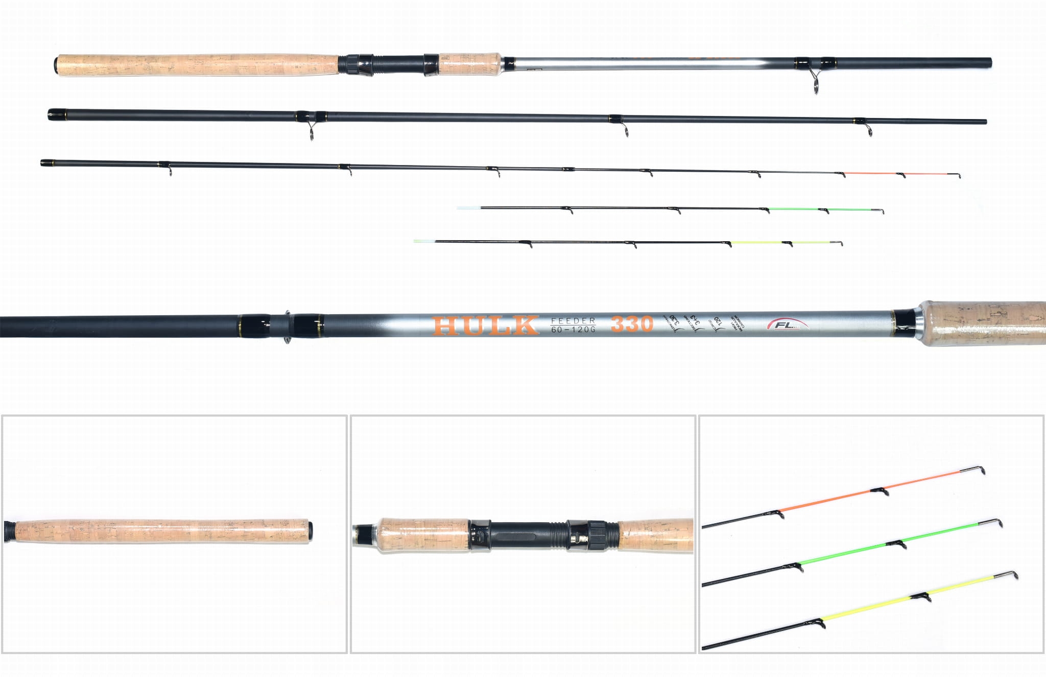 Wędka Feeder Hulk 3,3M 60-120G;