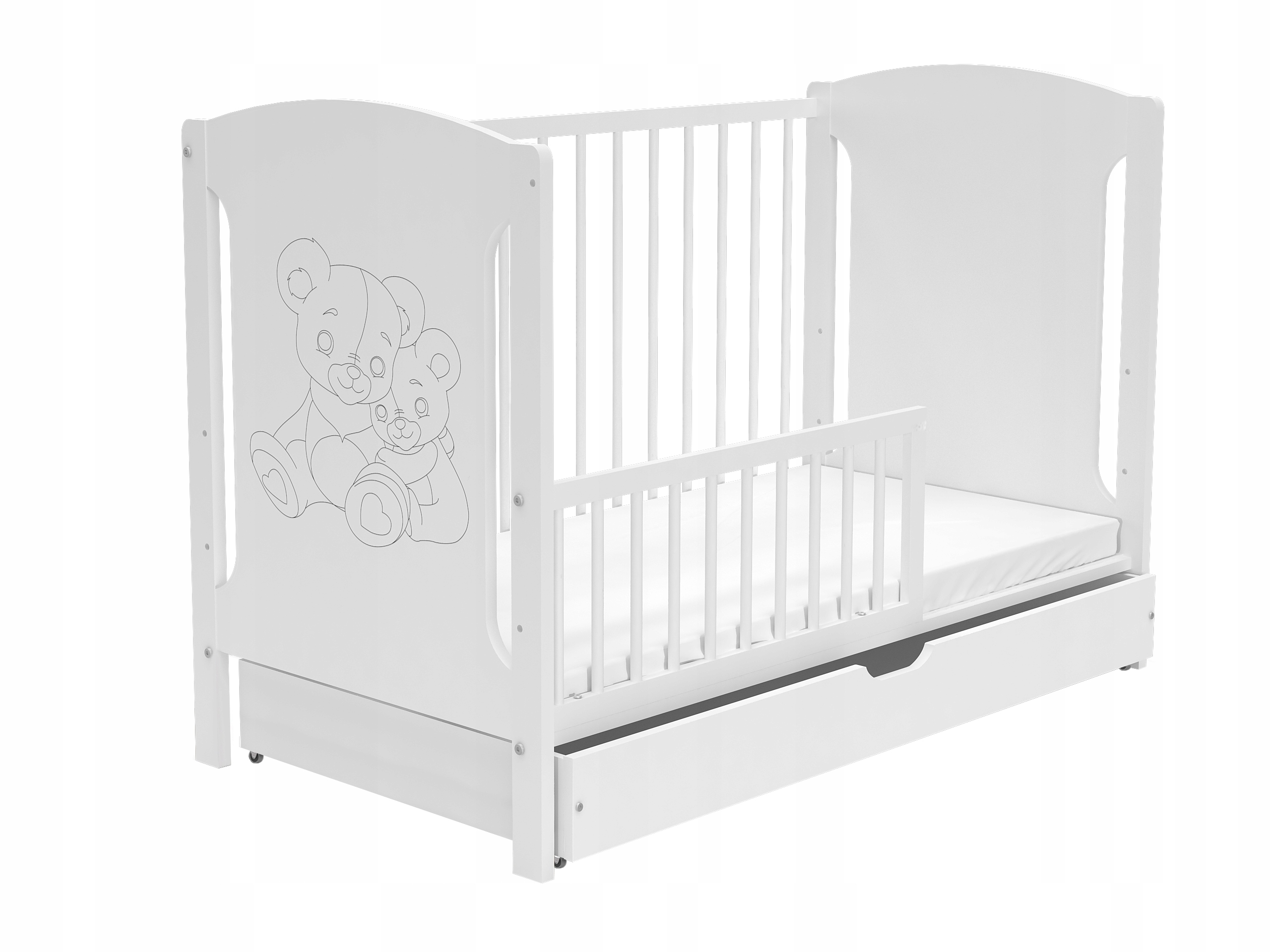 

Łóżeczko dziecięce 60x120 materac Tola