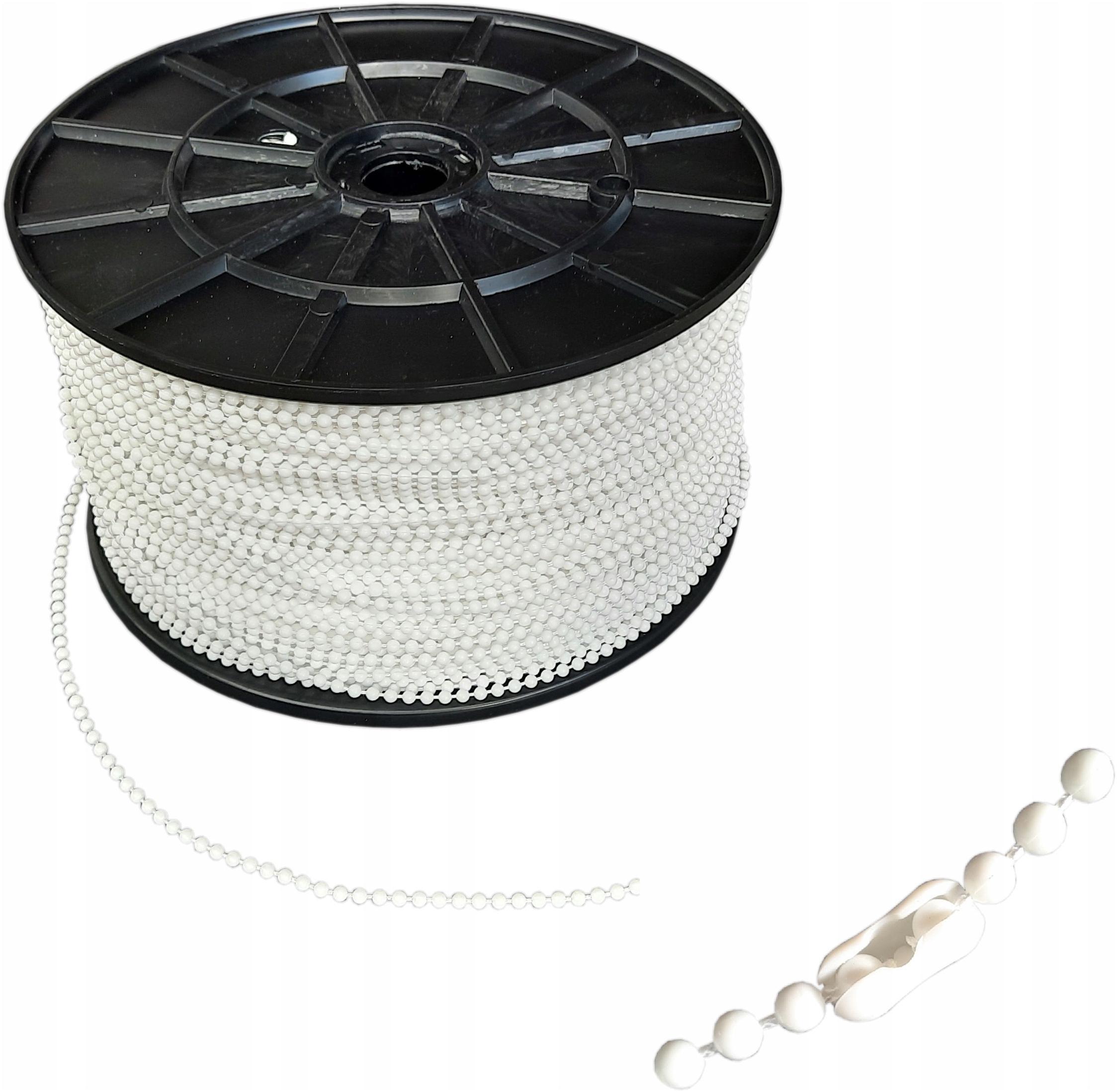 

Kulkowy Łańcuszek Do Rolet Koralik 3mm Na Metry