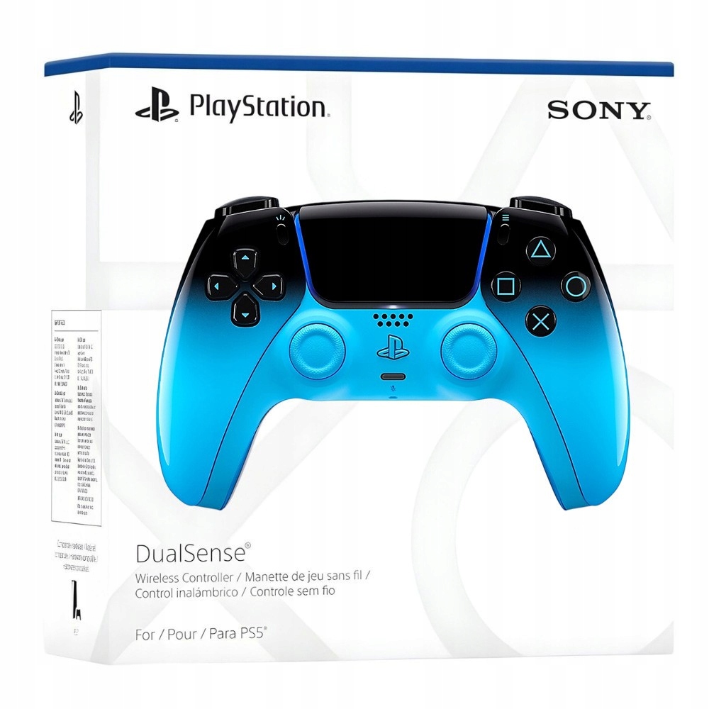 Bezprzewodowy pad Dualsense Rhythm Blue Sony PlayStation 5 analogi Tmr