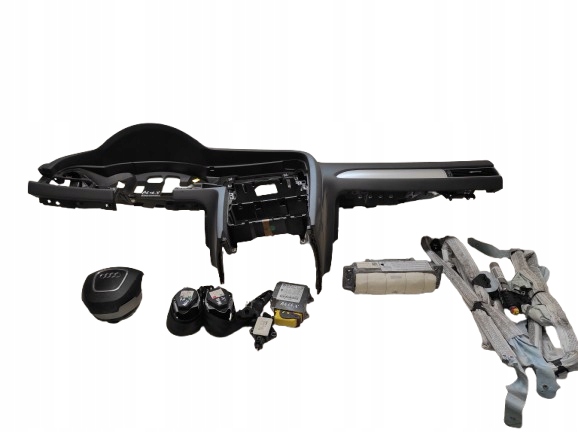 AUDI A6 C6 04- DESKA KONSOLA PASY PODUSZKI MODUŁ 4F0959655B