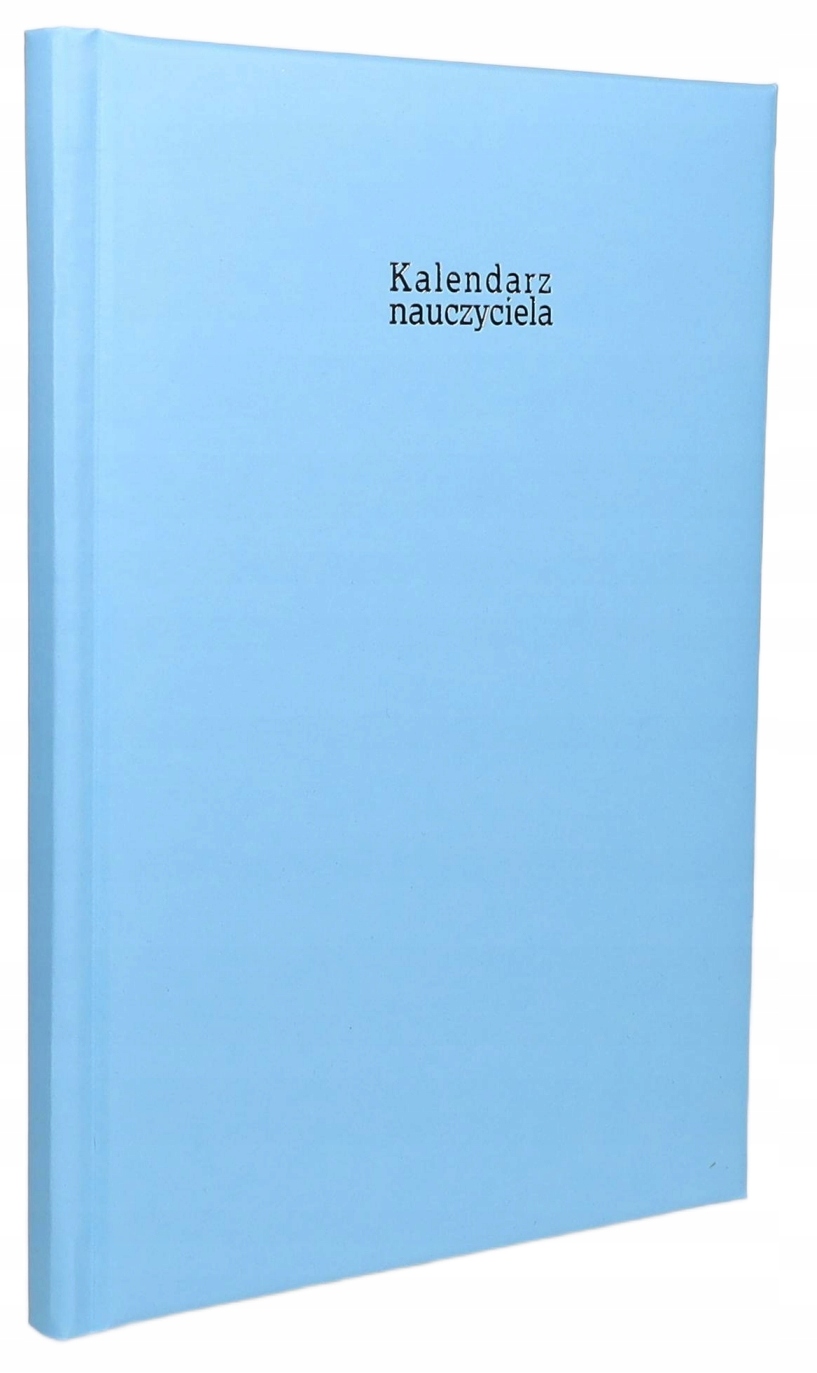 N30 Kalendarz nauczyciela 2026/2027 A5 tygodniowy Soft błękitny Szkolny