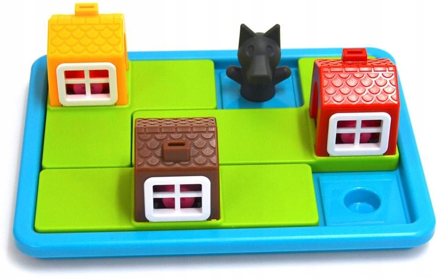 Smart Games Trzy Małe Świnki PL | Gra edukacyjna Maksymalna liczba graczy 1