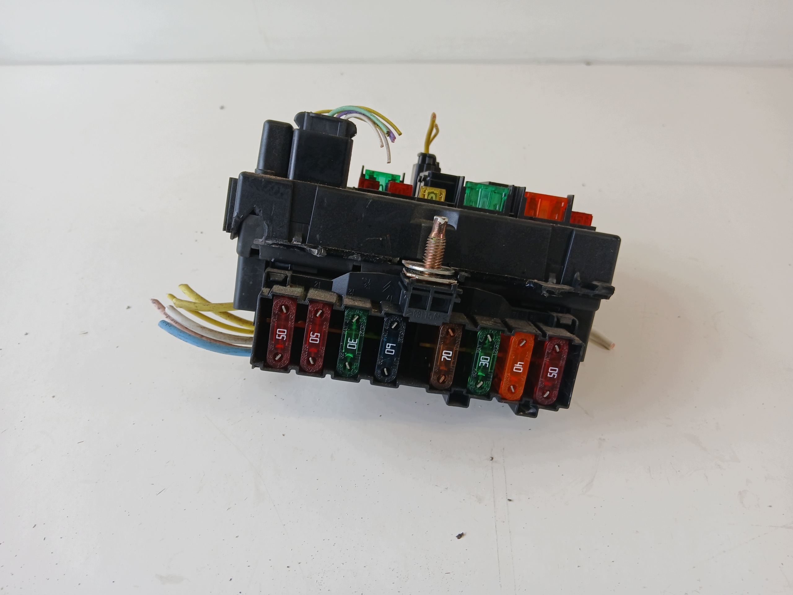 PEUGEOT 307 Module fusibles 9650663980