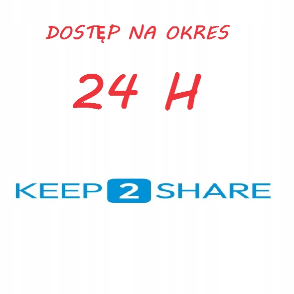 KEEP2SHARE.CC PREMIUM PRO 24H KONTO PREMIUM LOGIN + HASŁO K2S.cc