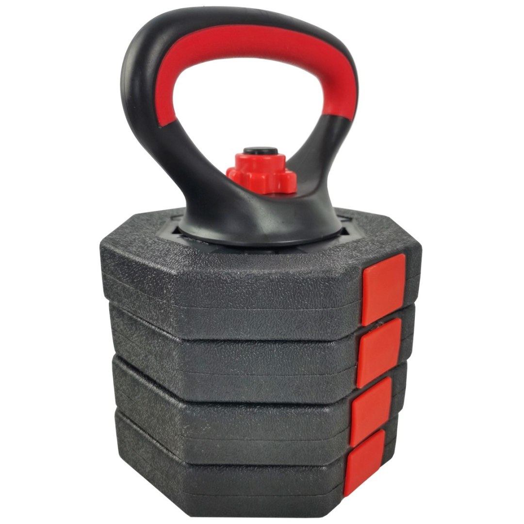 Hantla kompozytowa kettlebell 10 KG(4X2,5KG) Eb Fi