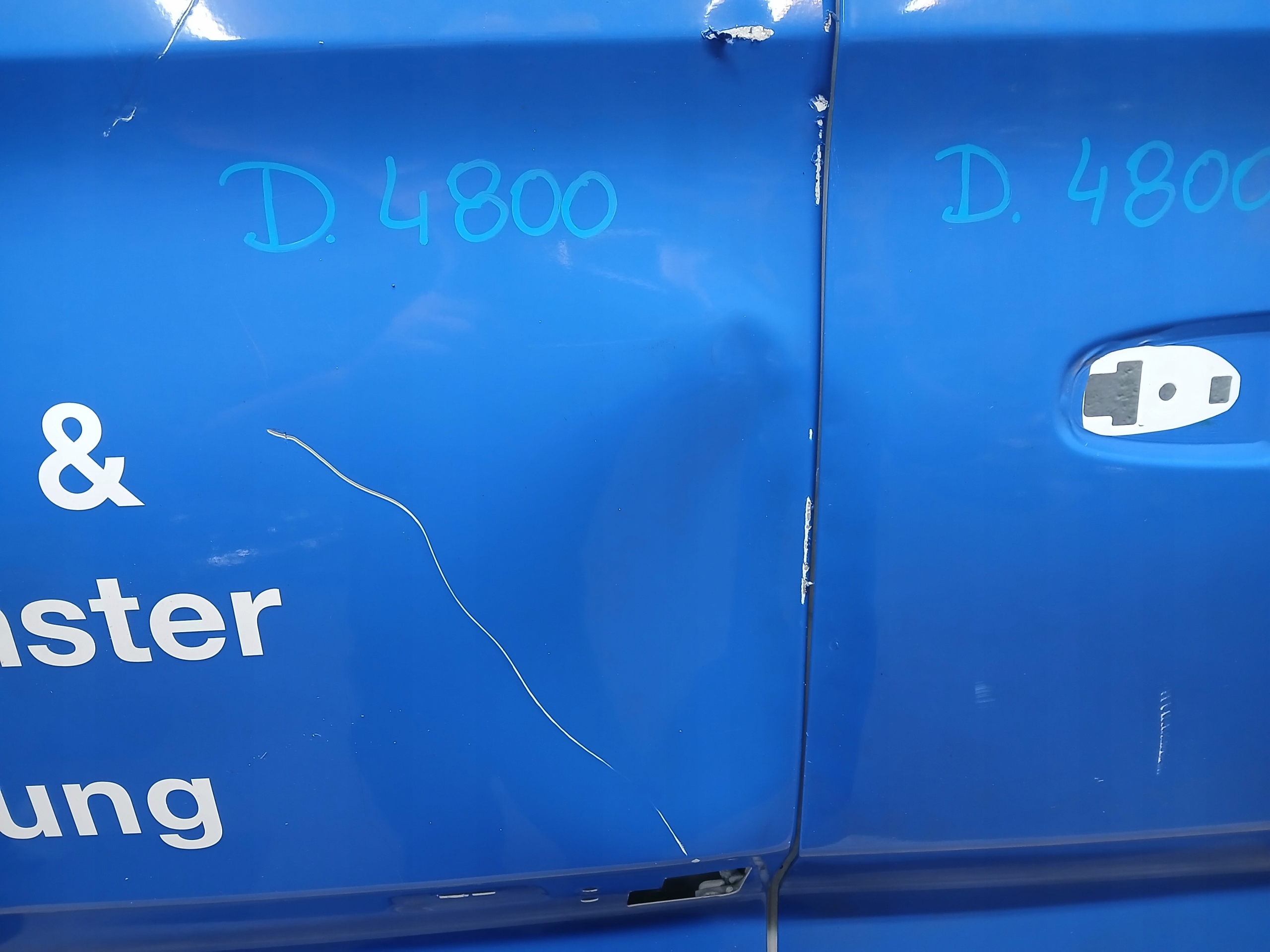 Tür heck rechts oder links FORD TRANSIT CUSTOM MK2 24
