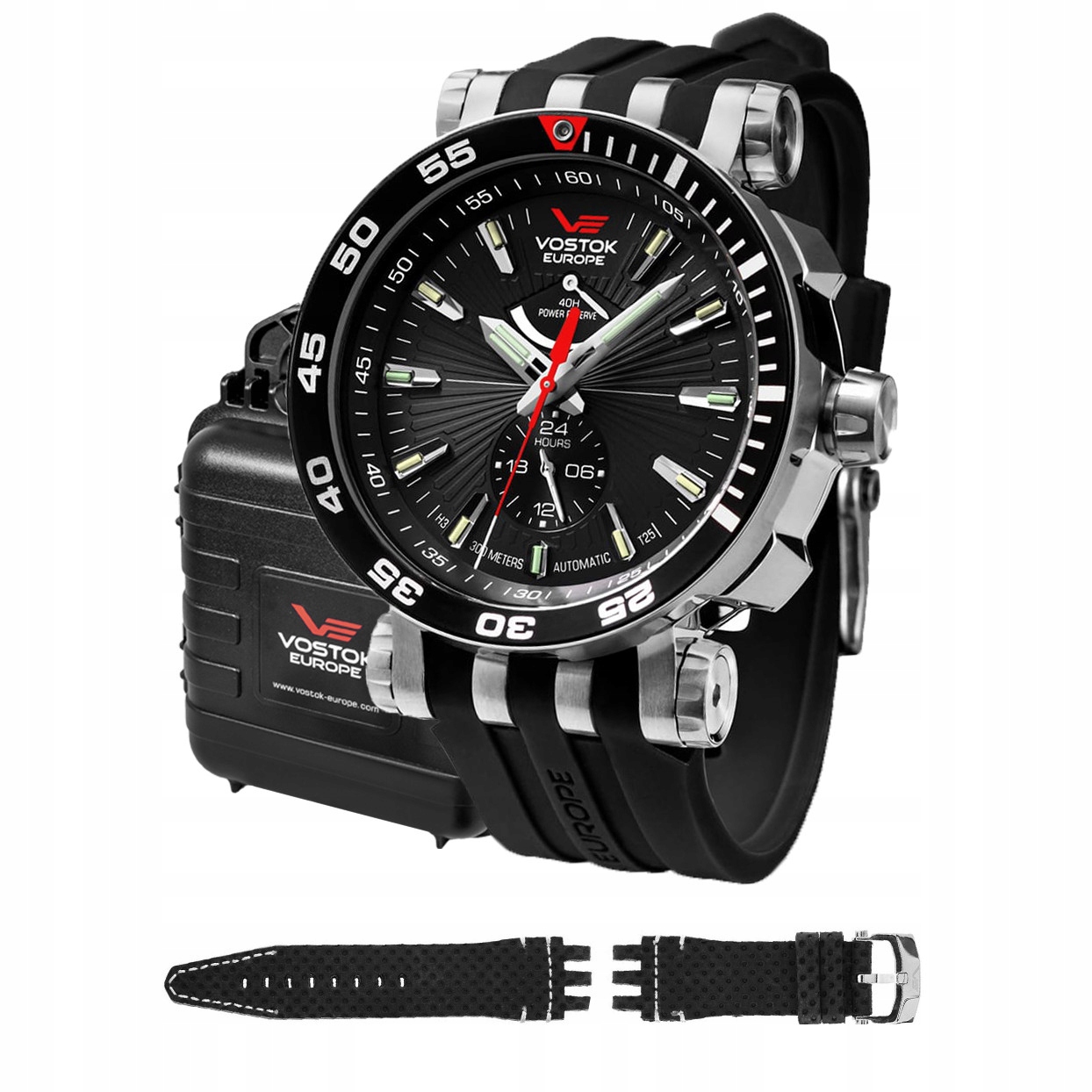 Pánské Hodinky Vostok Europe YN84-575A538S černé