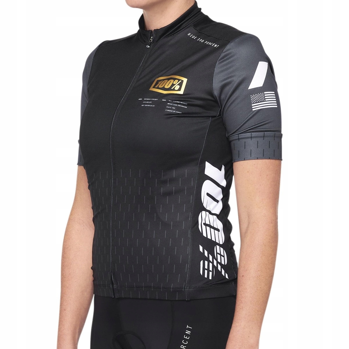 Damska Koszulka Rowerowa 100% Exceeda Mtb r. S Oddychająca