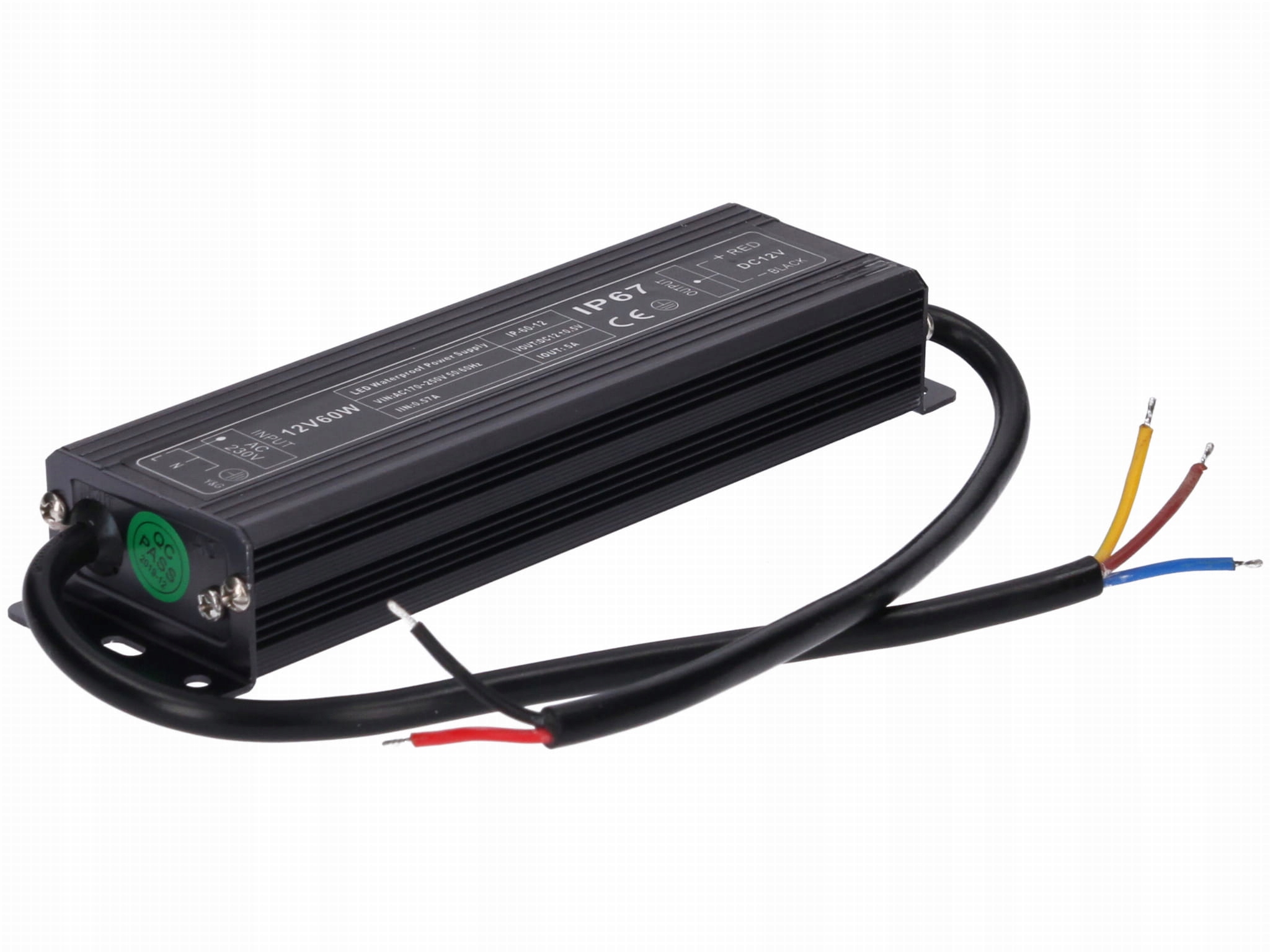 

Zasilacz hermetyczny Ip 12V 60W IP67