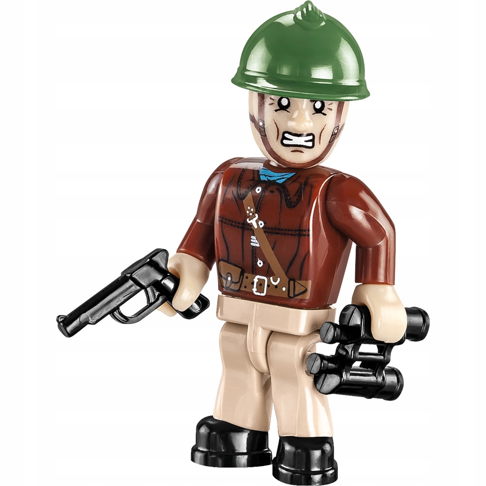 COBI WWII 2553 Francuski CZOŁG RENAULT R35 Marka Cobi