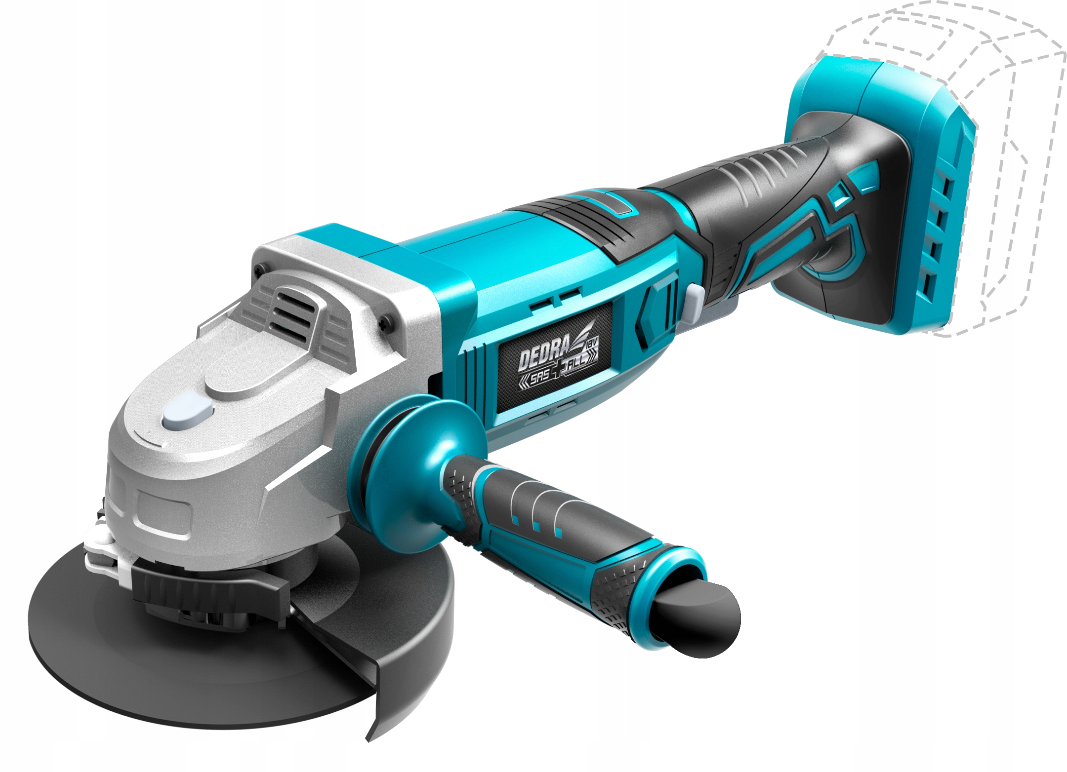 SZLIFIERKA KĄTOWA Ak Li-Ion 18V DEDRA SAS+ DED7051