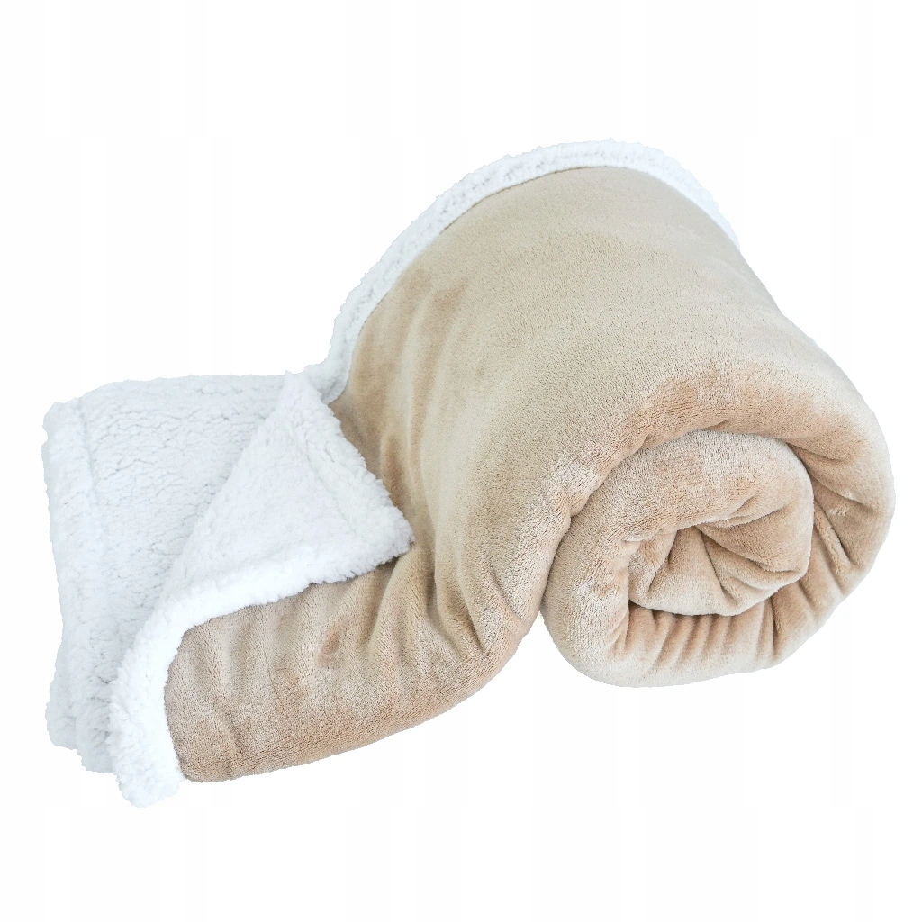 Mikroflanelová deka, béžová