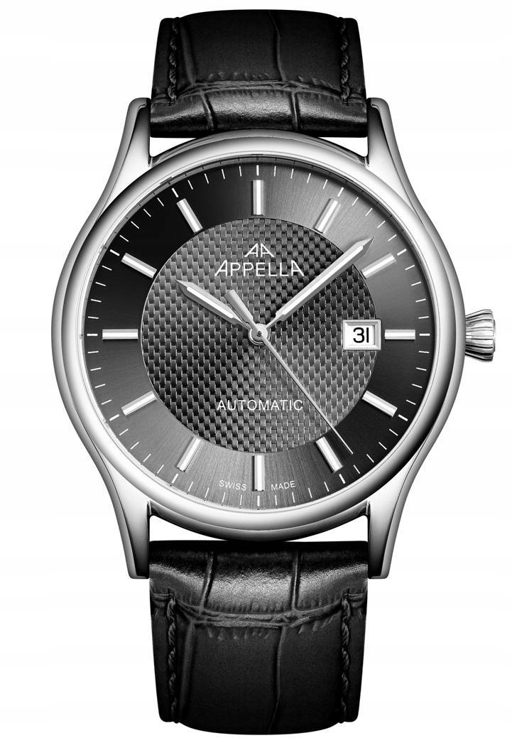 Nové Originální Pánské hodinky Appella L70013.5216A Automatic s datumovkou