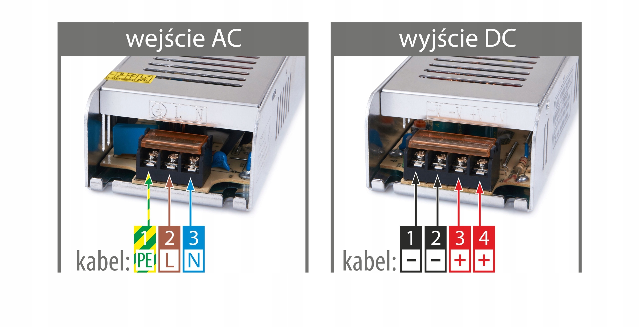 ZASILACZ LED 24V SLIM 15A 360W DO TAŚMA TAŚMY LED IP20 Transformator EAN (GTIN) 5907769814129