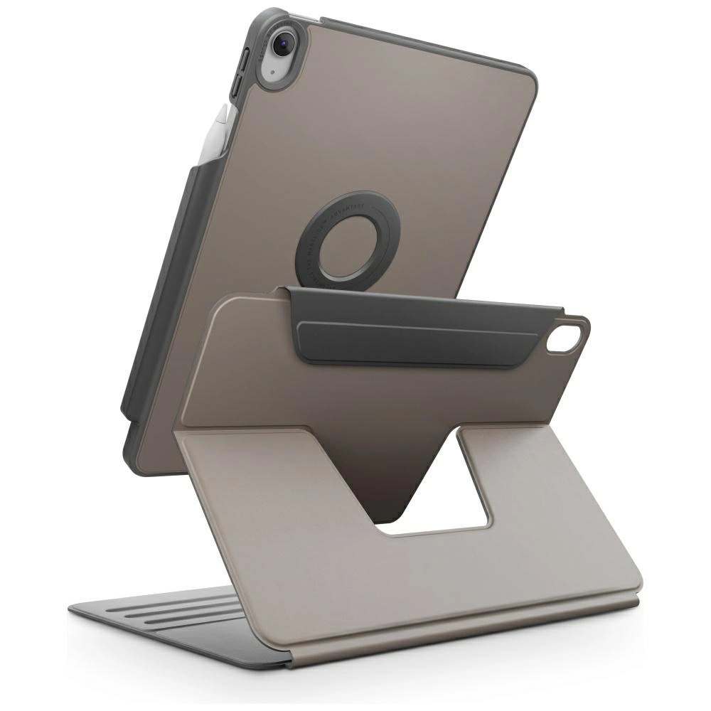Pouzdro Uniq Rovus Snapmount Magnetic 360 iPad 11" 2025/10.9" 2022 šedé
