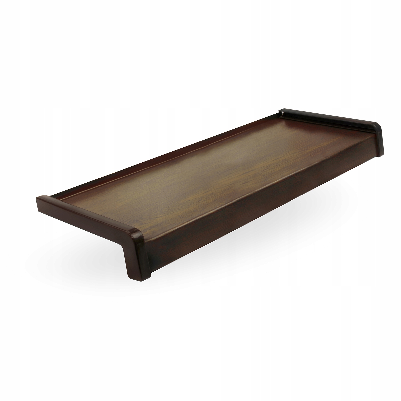Vnější parapet Ocel Ocelový, Alu Krytky šířka 35 cm délka 60 cm Ořech