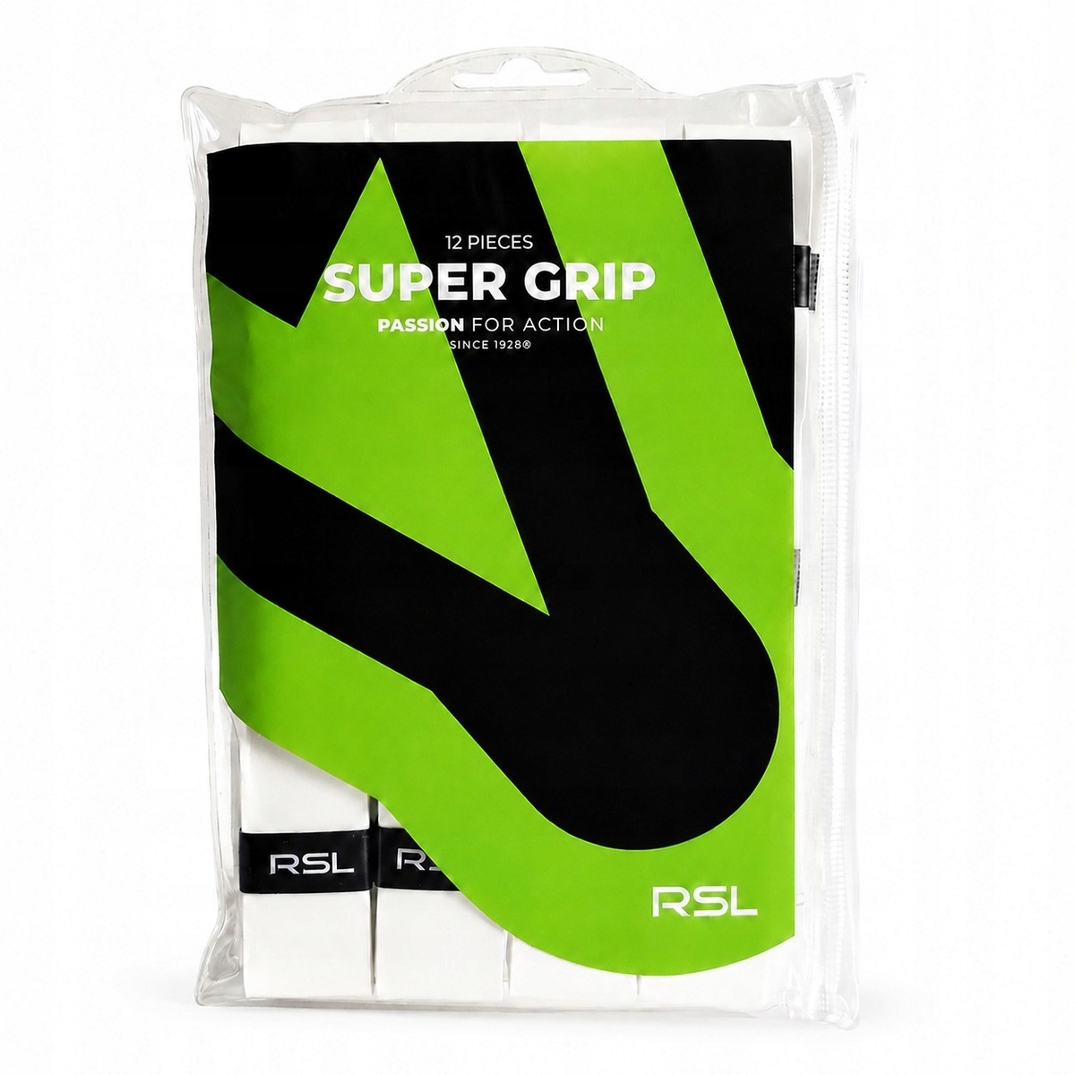 Owijki do badmintona Rsl Grip 552 12pak Białe