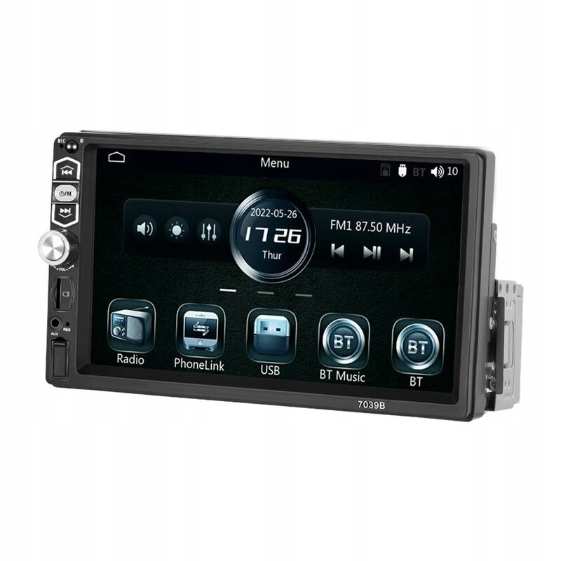 Podofo Monitor Displej do auta 7.0'' CarPlay Android Auto Bt 5.1