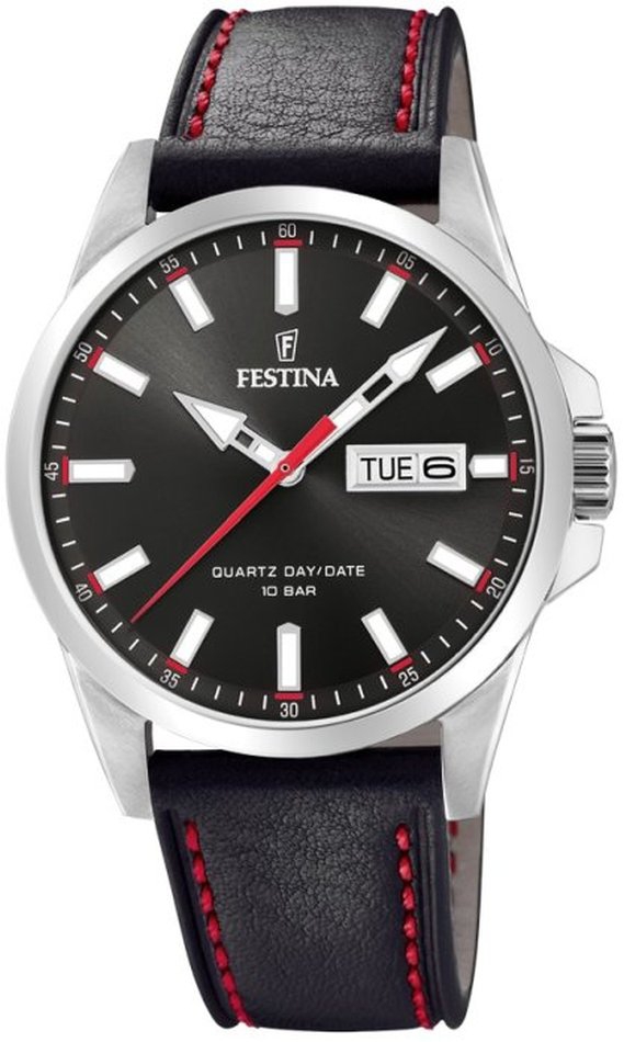 Festina 20358/4 černé klasické pánské hodinky na plavání