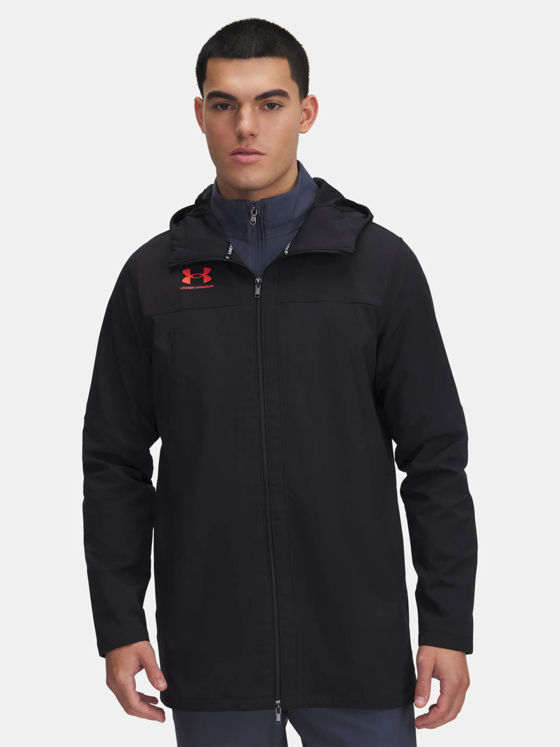 Pánská bunda Under Armour Ua Pro Jacket Storm přechodná prodloužená černá L