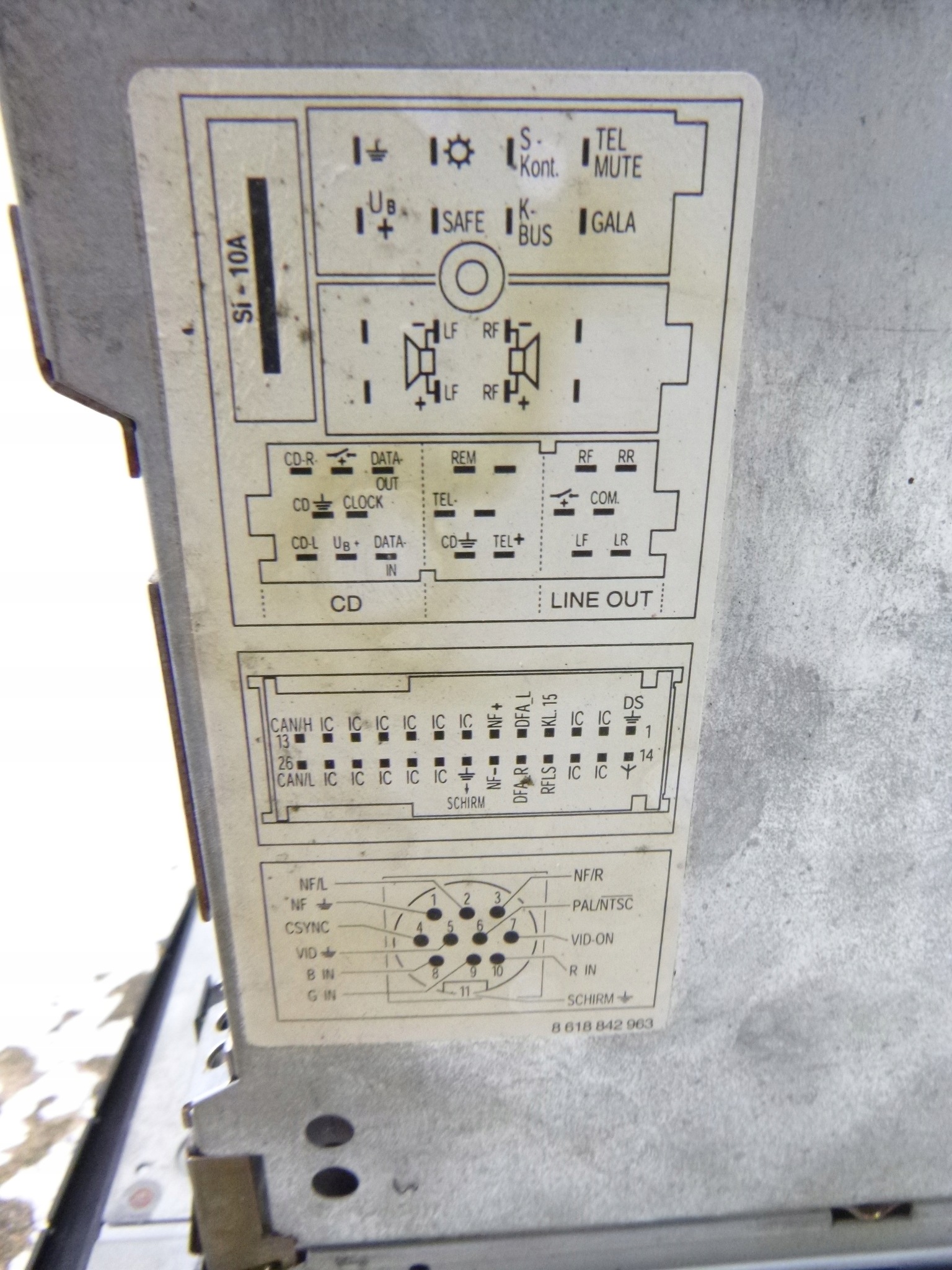 Radio Navigation NAVI AUDI A6 C5 2003r. 4B0035192K