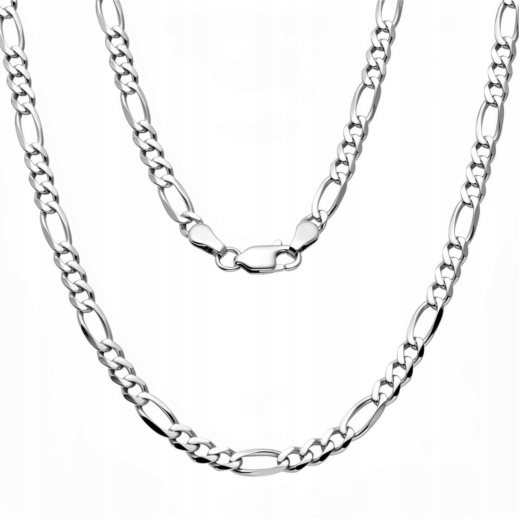 Figaro Řetízek Řetěz Stříbrný Pánský FD10 60 cm