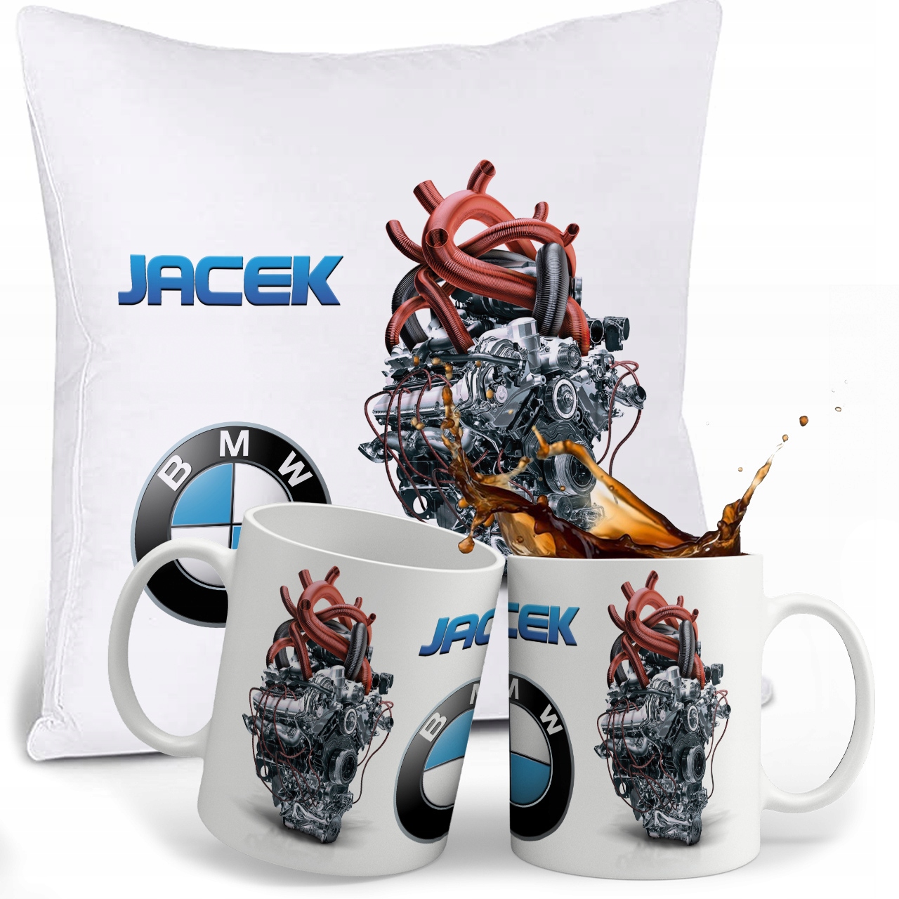 

Zestaw Bmw Kubek Poduszka