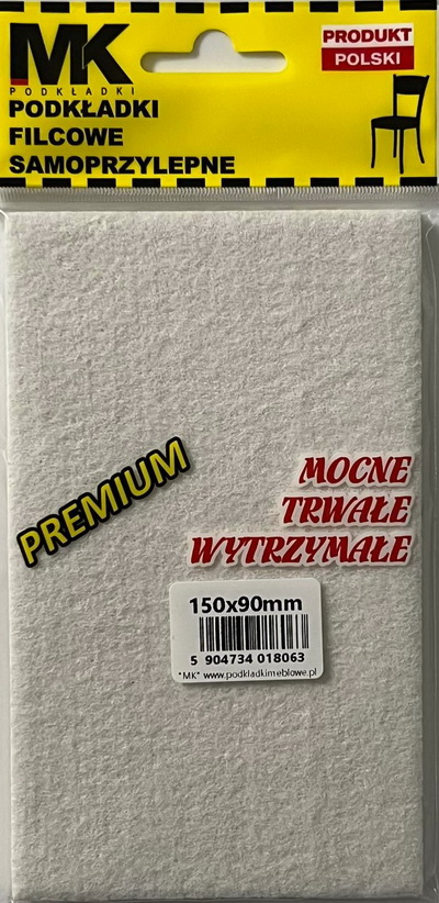 

Podkładki Filcowe Premium 150X90 Biały