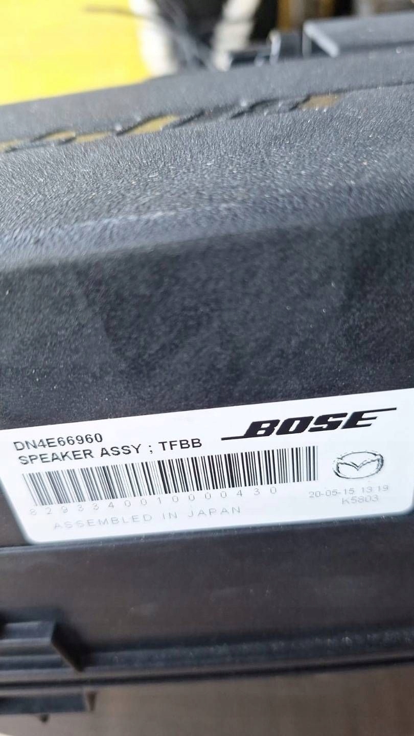 amplifier speakers control unit running board BOSE MAZDA MX-30 DN4F66A20
