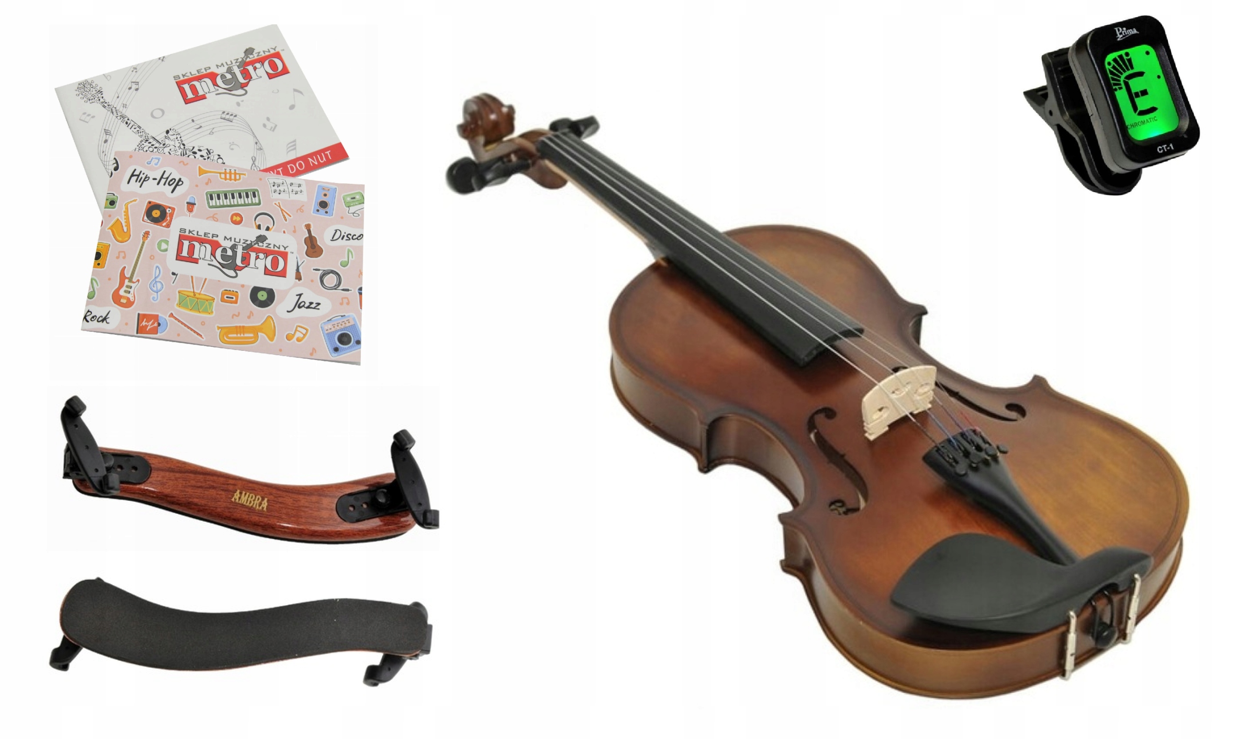 СКРИПКА ДЛЯ ОБУЧЕНИЯ ИГРЕ-НАБОР АКСЕССУАРОВ