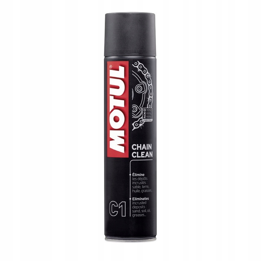 

Do czyszczenia łańcucha Motul ChainCleaner 400ml