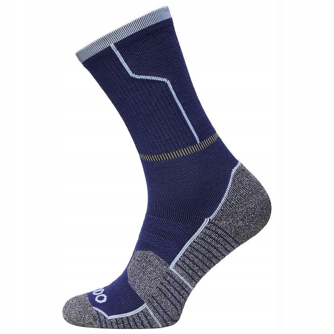 Skarpety rowerowe Todo Socks Road Cycling Merino, z odblaskiem, 35-38 blue