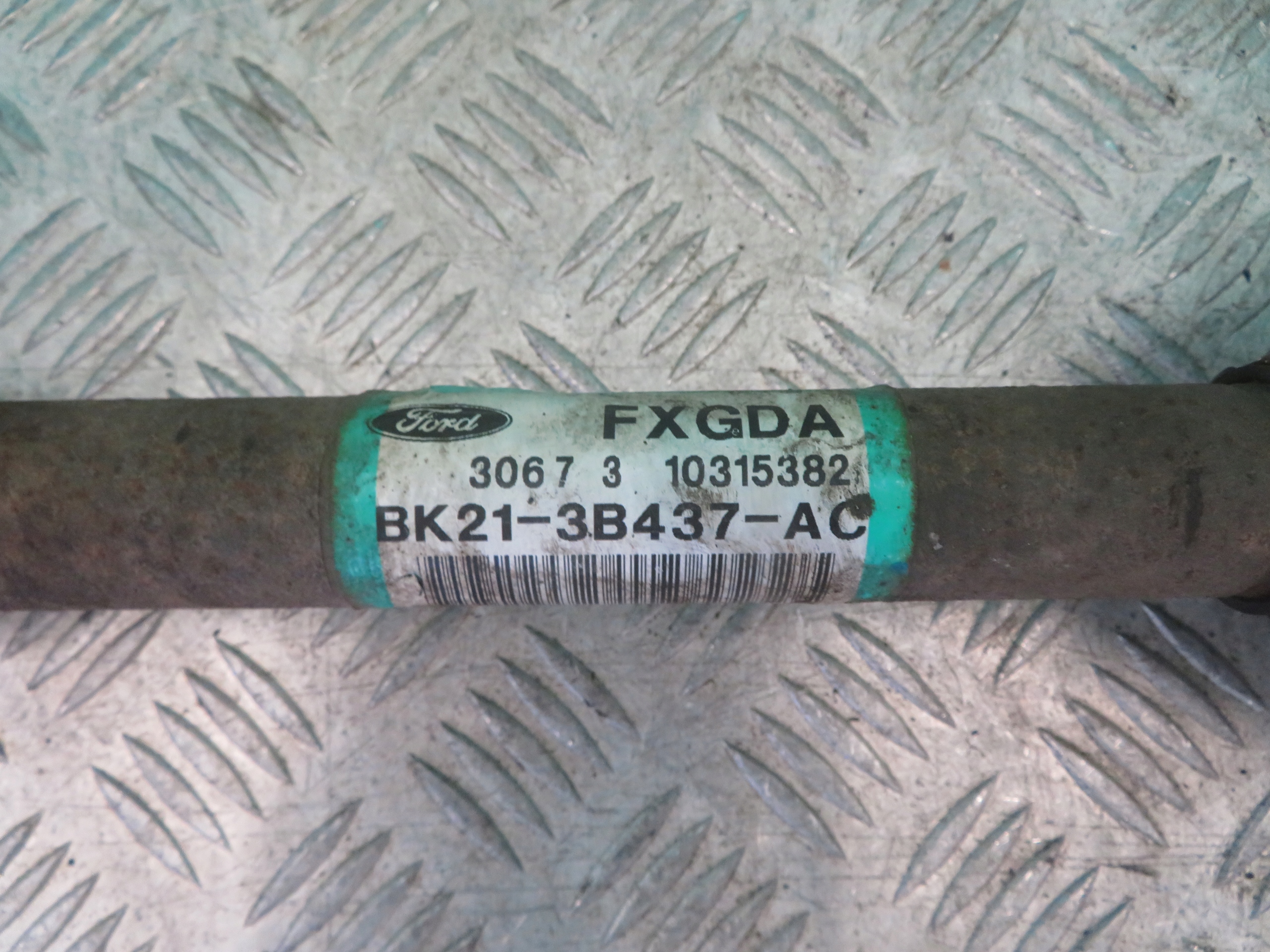 left semi-axis FORD TRANSIT CUSTOM 2.0 18R BK21-3B437-AC