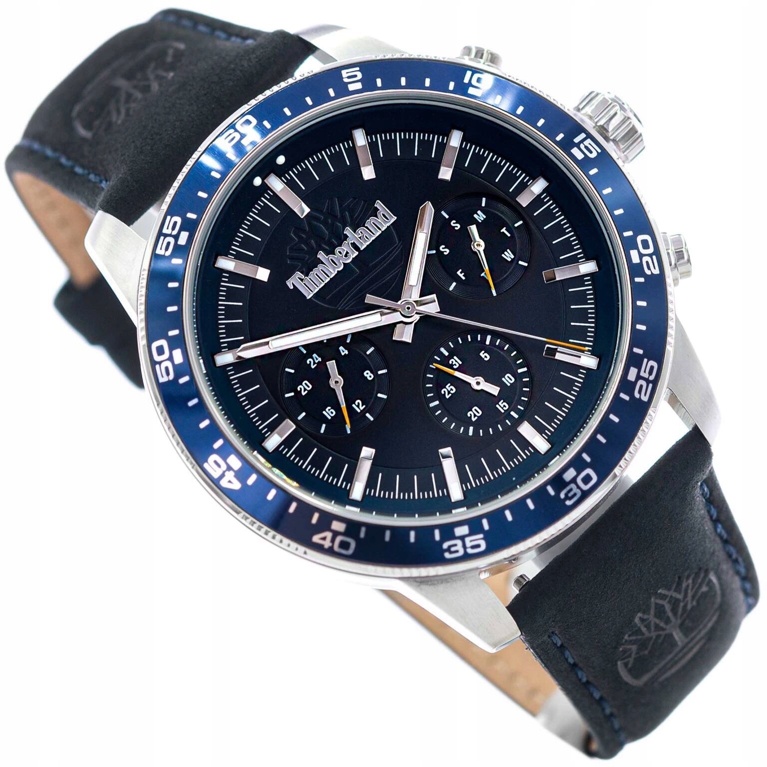 Pánské Hodinky Timberland TDWGF0029003 Parkman Černé Na Řemínku Datumovka