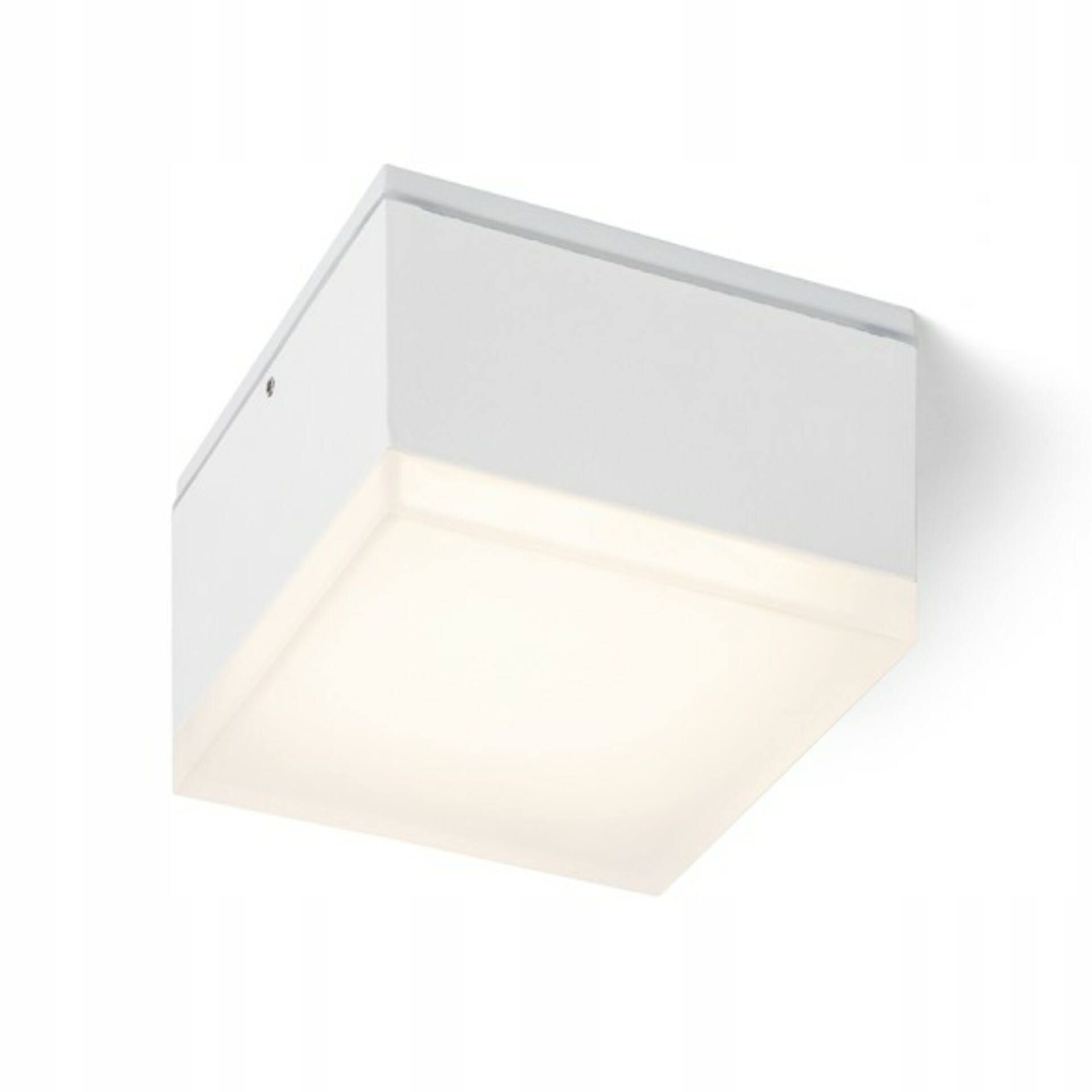 Stropné Led svietidlo Rendl Orin Sq 10W IP54 3000K biela satin akryl