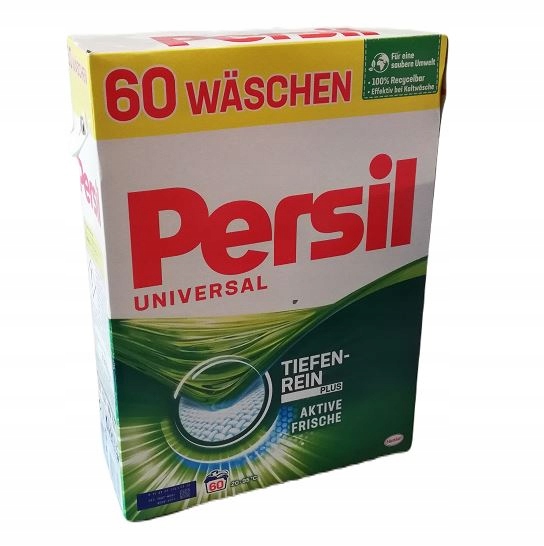 Prací Prášek Persil Univerzální, Účinný, Účinný, 60 Praní, 3,9 Kg