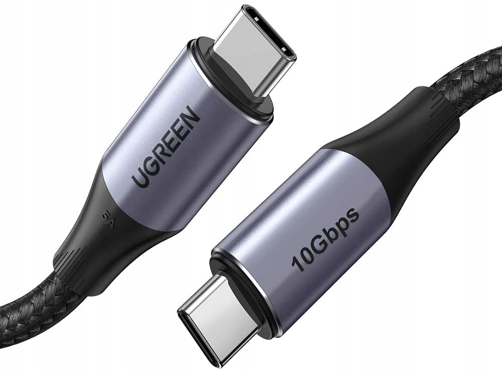 Kabel Usb-c 3.1 Pd 100W 10Gbps 1m 4K Ugreen 80150