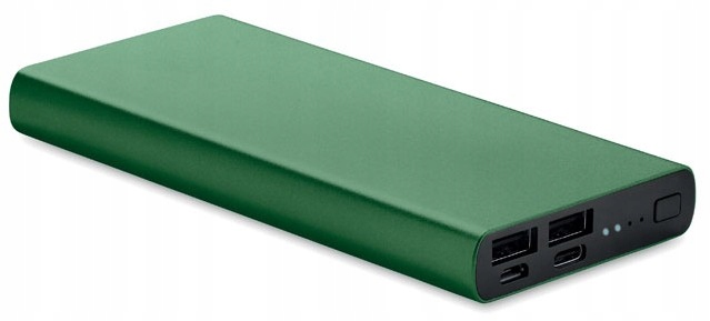 Power Bank – niezawodne źródło energii zawsze pod ręką 10000 mAh zielony