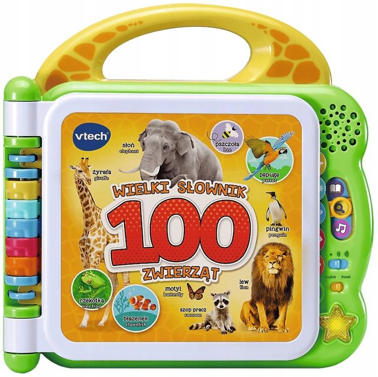 Vtech Wielki słownik zwierząt Dwujęzyczny nauka