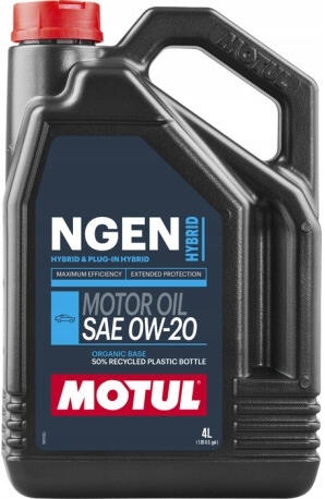 Olej Motul Ngen Hybrid 0W20 4L Honda Nissan Toyota