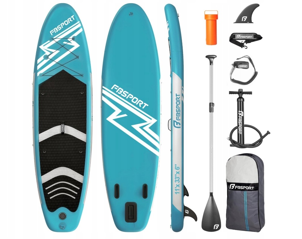 Fbsport Nadmuchiwana deska Sup, deska do wiosłowania 335X84X15